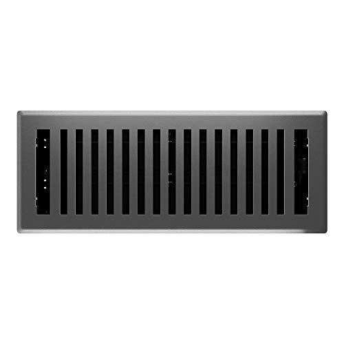 IMPERIAL سجل أرضي زخرفي إمبراطوري RG3445 مونتيزوم، 4 × 12 بوصة، رمادي جرانيت - Image 3