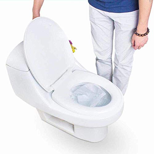 RIANZ Flushable and Disposable Paper Toilet Seat Covers to Avoid Direct Contact with Unhygienic Seats (Pack of 10 pcs) - Image 5