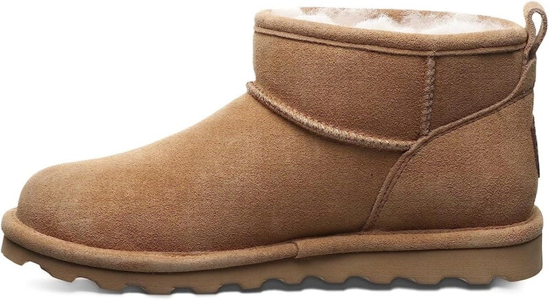 BEARPAW Women's Shorty Iced Coffee Size 10 | Women's Ankle Boot | Women's Slip On Boot | Comfortable Winter Boot - Image 2