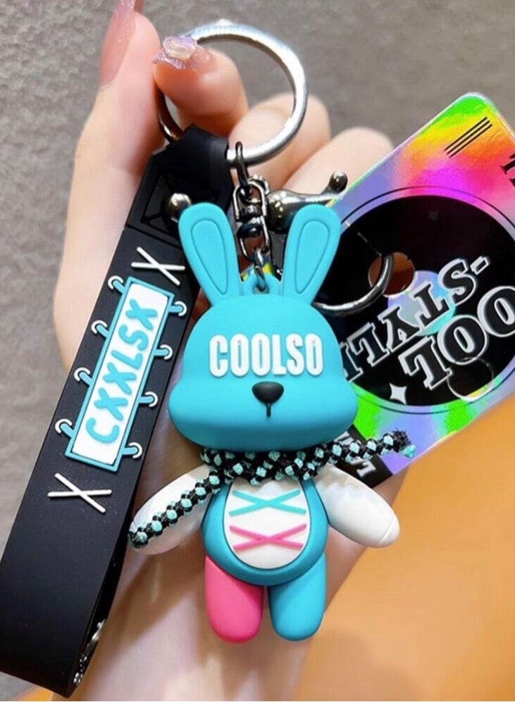 جاست فور يو سلسلة مفاتيح وميدالية بخطاف عصرية متعددة الاستخدام - Image 1