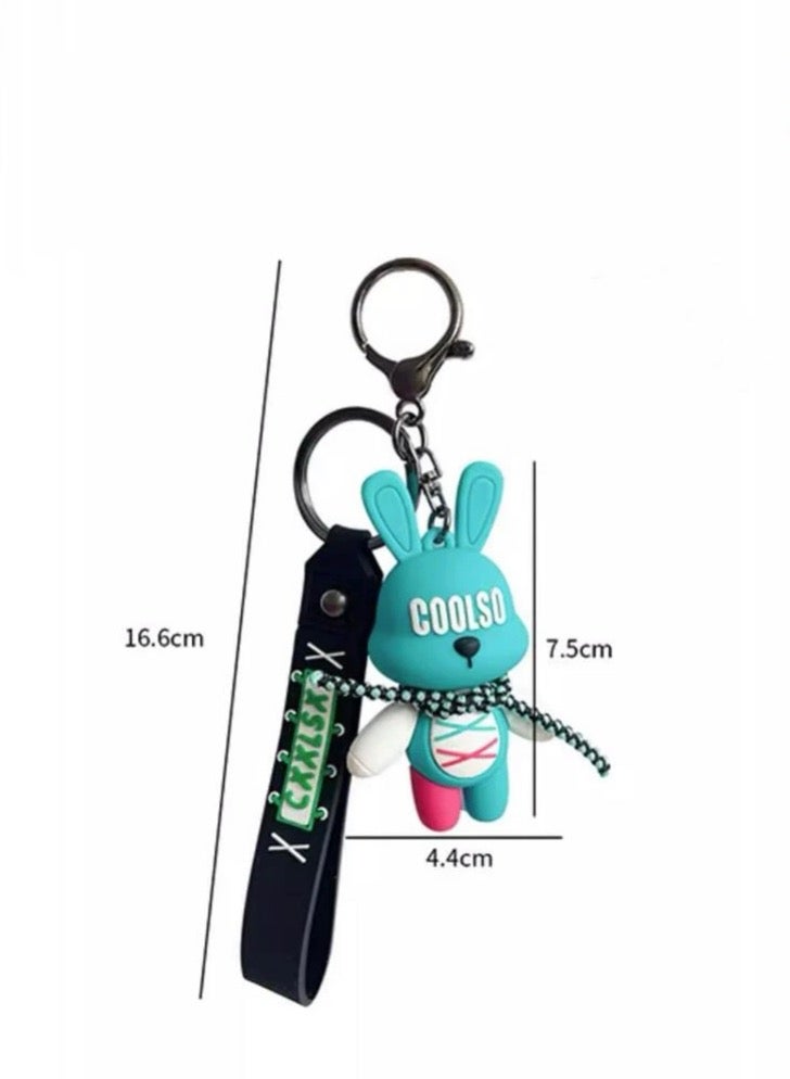 جاست فور يو سلسلة مفاتيح وميدالية بخطاف عصرية متعددة الاستخدام - Image 2