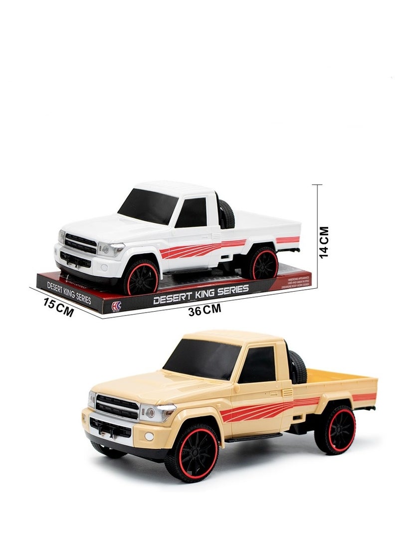 HC Desert King Series – Military Camouflage Toy Pickup Truck