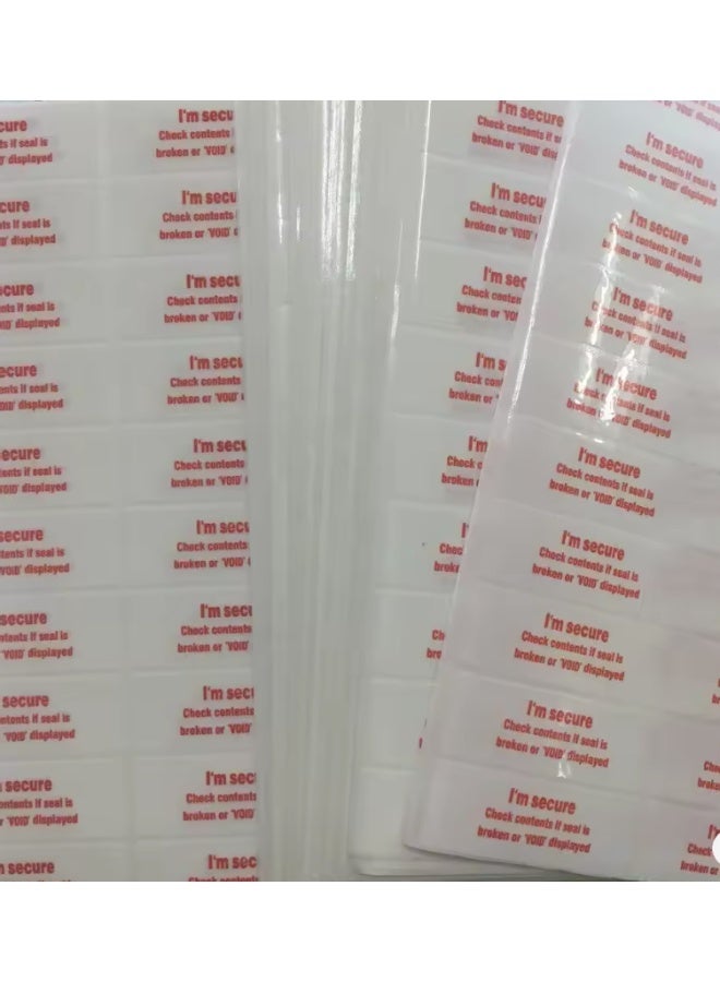 Warranty Sealing Label Stickers, "VOID If Seal Broken" Security Seals, 50 Pieces - Image 2