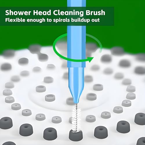 uadbau Shower Head Cleaner Tool Set, Multi-Size Shower Head Cleaning Brush for Small Hole Anti-Clogging Nozzle with Storage Boxes, Picks Fitting Nozzle Unclogger for Household Bathroom (30 Pcs) - Image 4