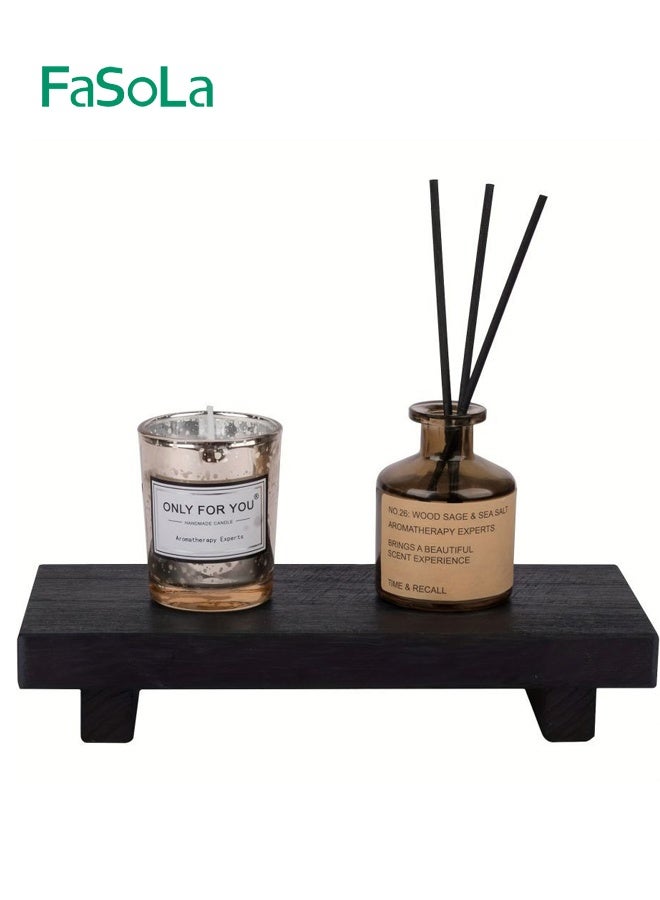 Fasola Bathroom Tray, Vanity Tray, Solid Wood Rectangular Decorative Storage Tray, Small Dressing Table Tray, Perfume Table Tray - Image 3