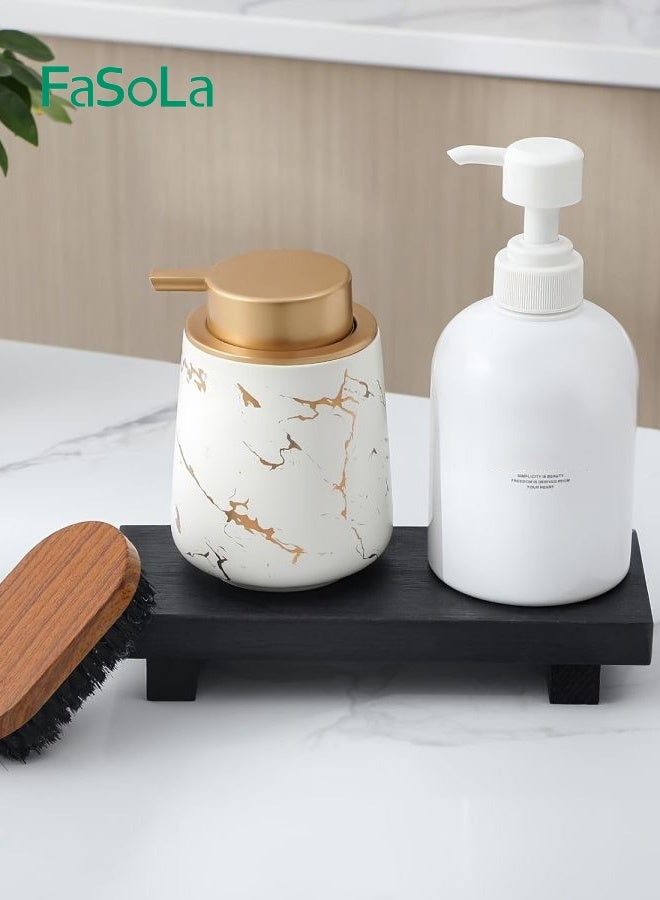 Fasola Bathroom Tray, Vanity Tray, Solid Wood Rectangular Decorative Storage Tray, Small Dressing Table Tray, Perfume Table Tray - Image 4