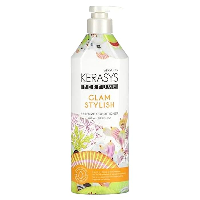 Kerasys Perfume Glam Stylish 20.3 fl oz / 600 ml (Conditioner, 1-Pack) - Image 1
