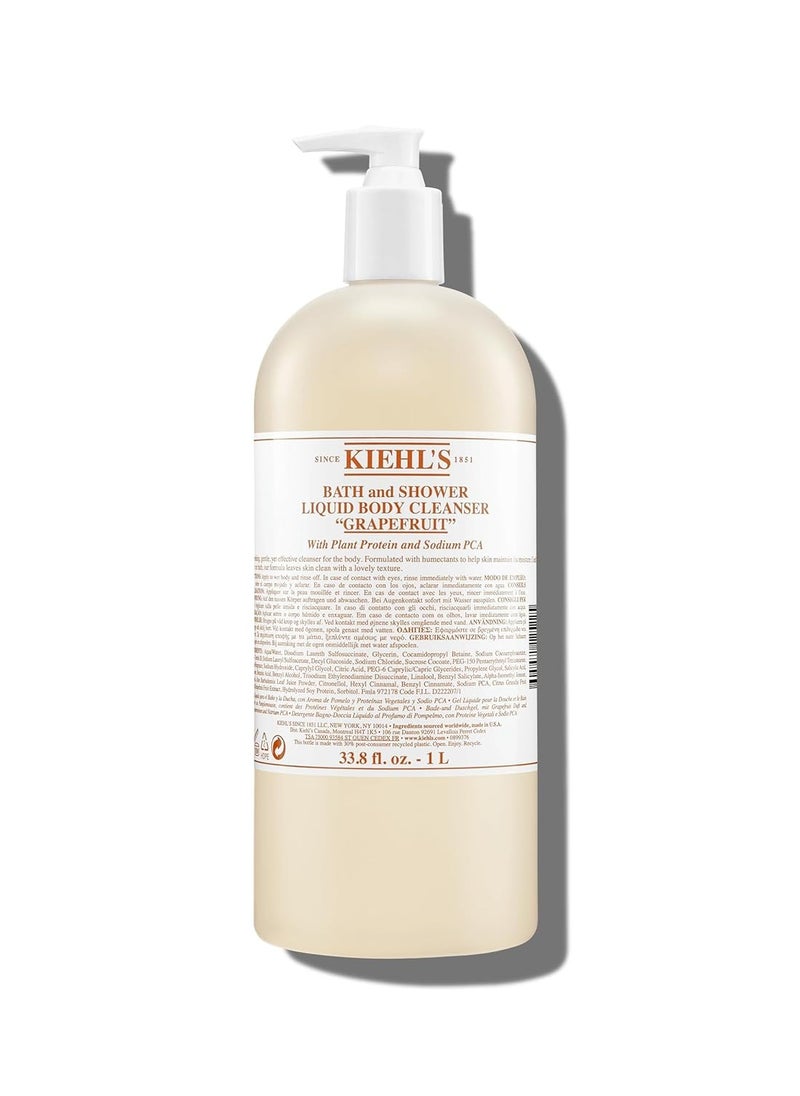 Kiehl's Grapefruit Liquid Body Cleanser, Gentle and Refreshing Foaming Body Wash, Aromatic Bath and Shower Experience, Maintains Moisture, Smooths Skin, Conditions, and Hydrates - pzsku/Z43CA393F79F3B2CC17EAZ/45/_/1740336384/1252e46f-1451-4acc-a1ae-dafeccb827f7