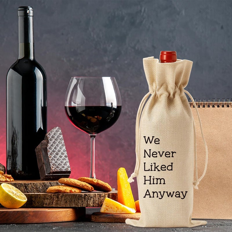 PKW Breakup Gifts for Women Divorce Gifts for Women Wine Bag New Beginnings Gifts for Her Happy Divorce Gifts for Newly Divorced Friend Cheer Up Gifts Ideas Wine Bottle Bag - Image 2