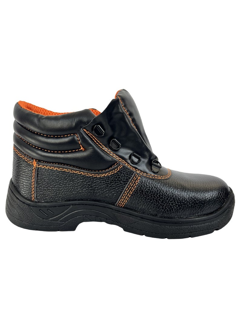 Best Black Orange Safety Shoes 