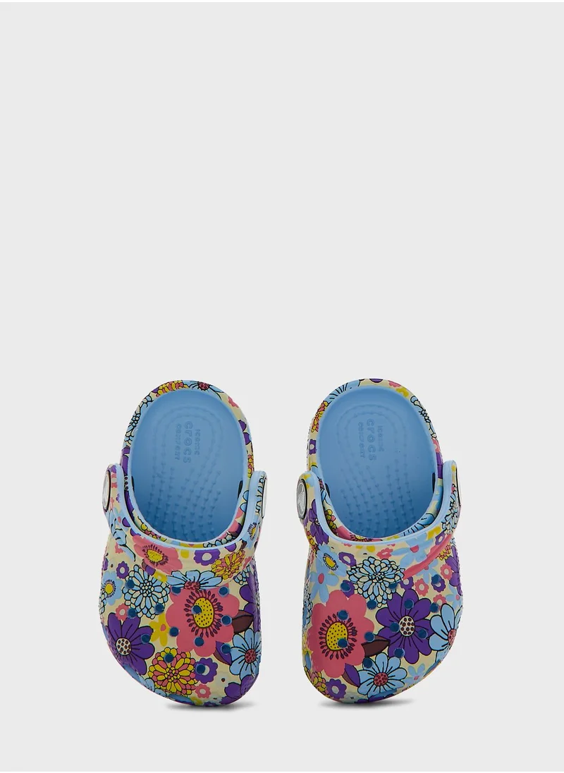 crocs Infant Classic Retro Clog Sandals