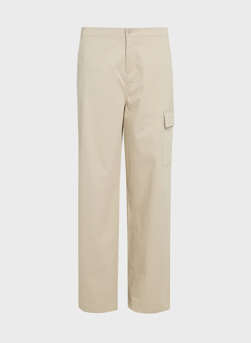 كالفن كلاين جينز Brushed Cotton Cargo Pant