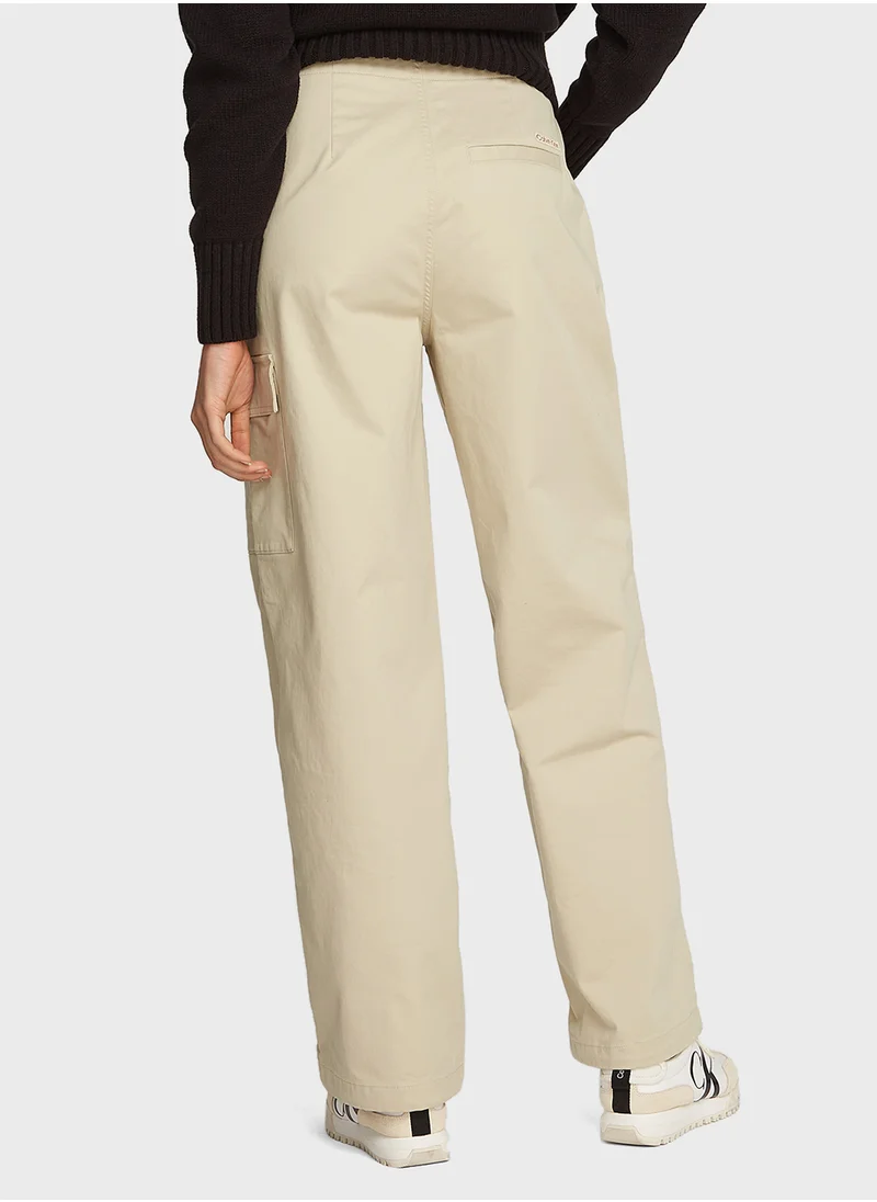 Calvin Klein Jeans Brushed Cotton Cargo Pant