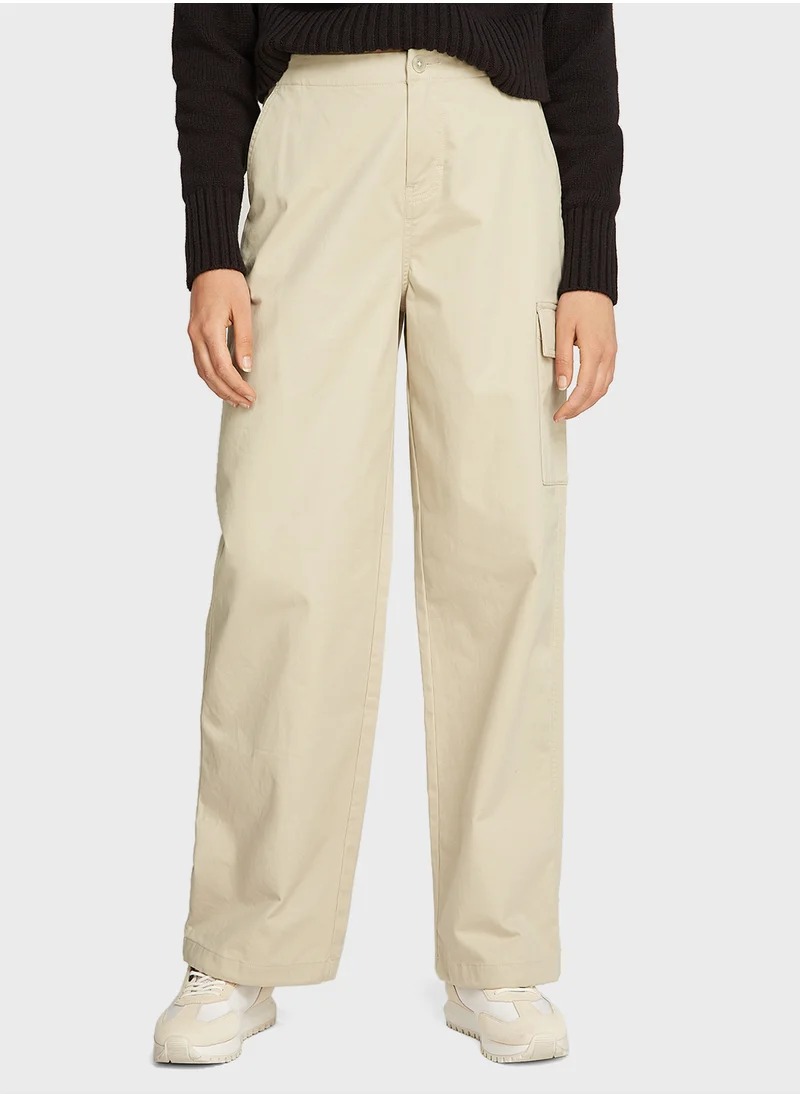 Calvin Klein Jeans Brushed Cotton Cargo Pant