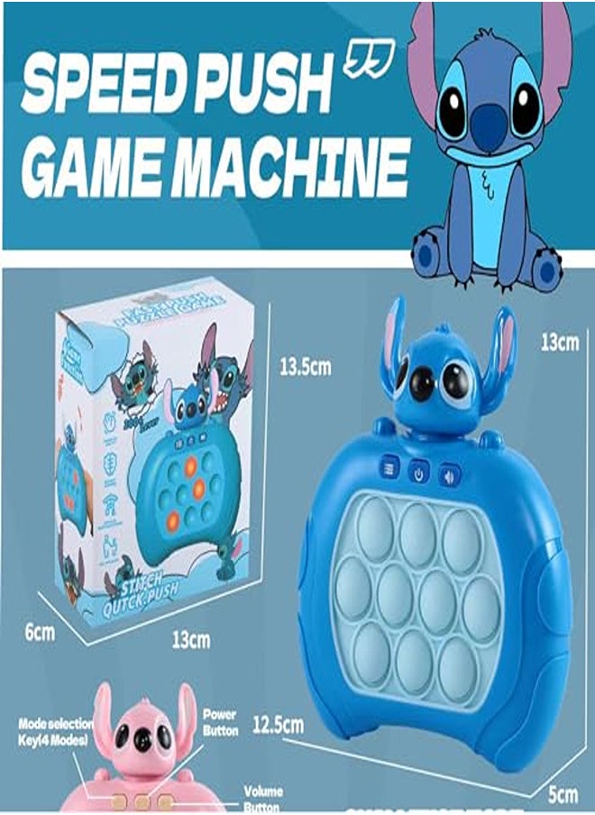 Generic - Quick Push Pop It Game Console – Fast Speed Fidget Toy with Sound & Light - Image 1