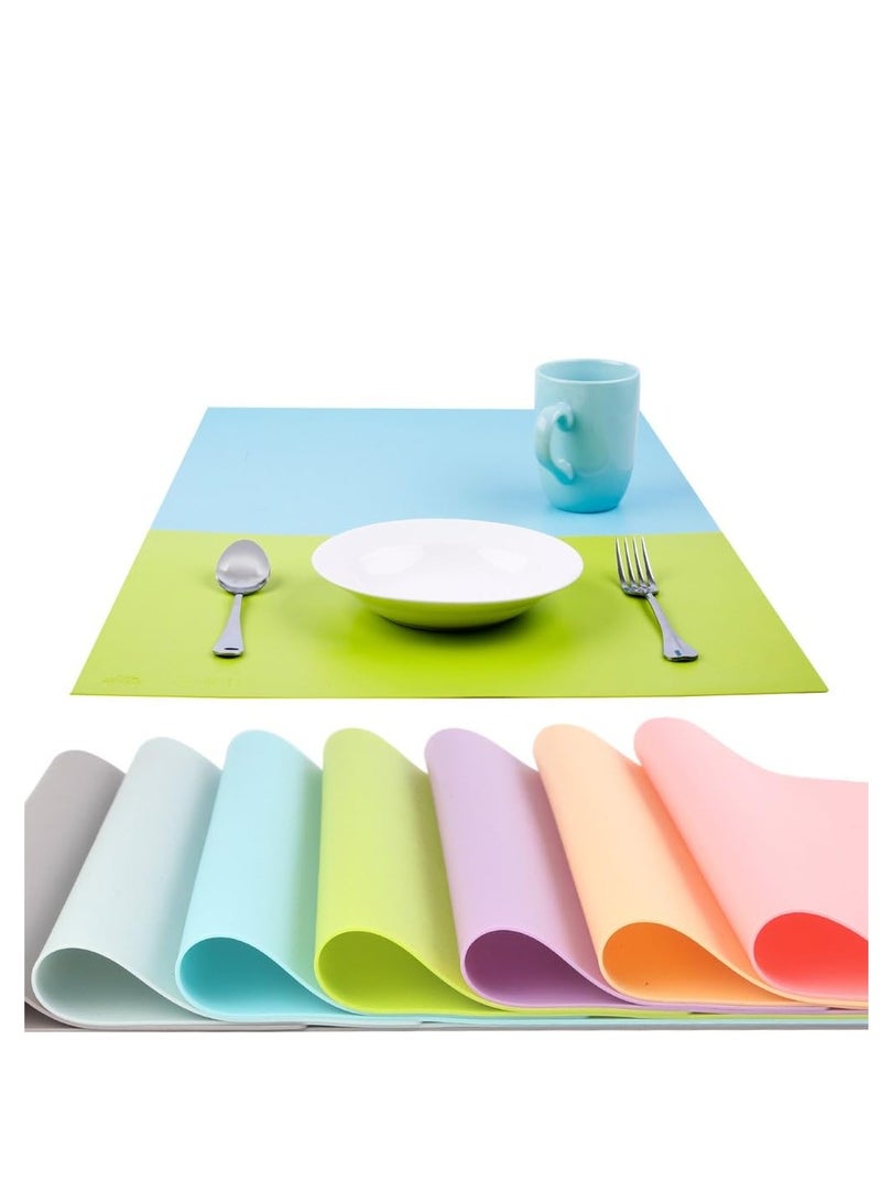 Velvet 30 * 40 Cm Children's Silicone Table Mat - Image 1