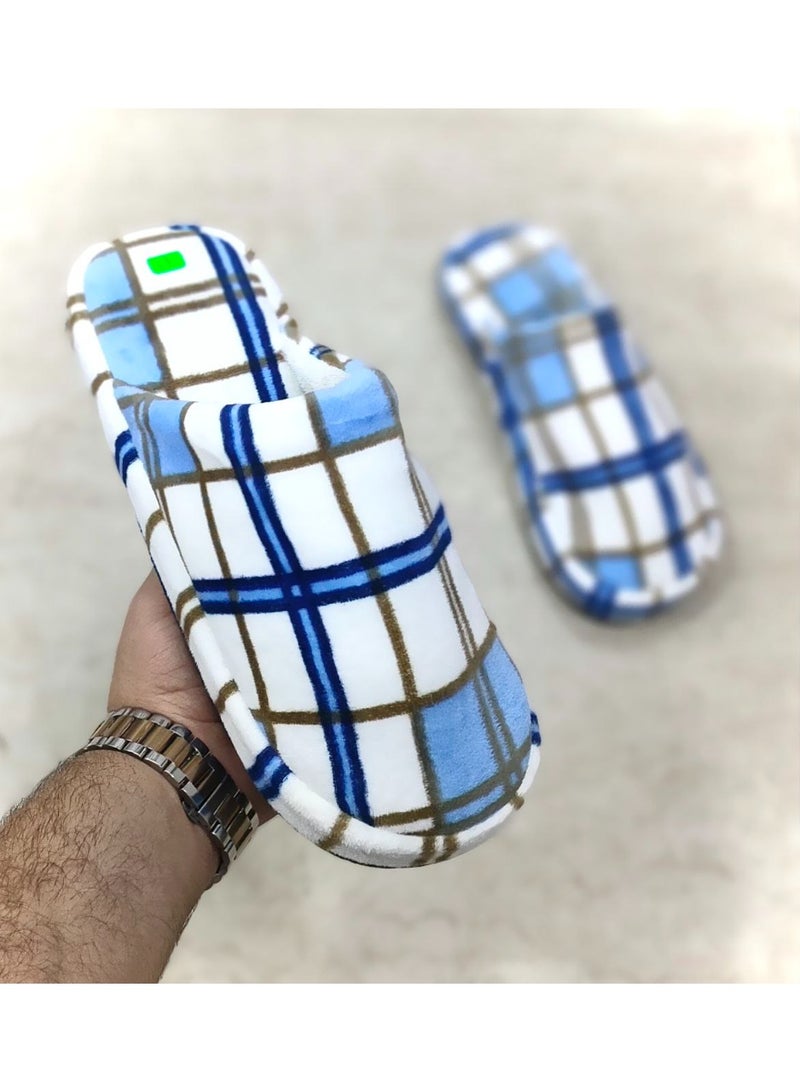 شبشب فرو حريمى لون أزرق - Image 4