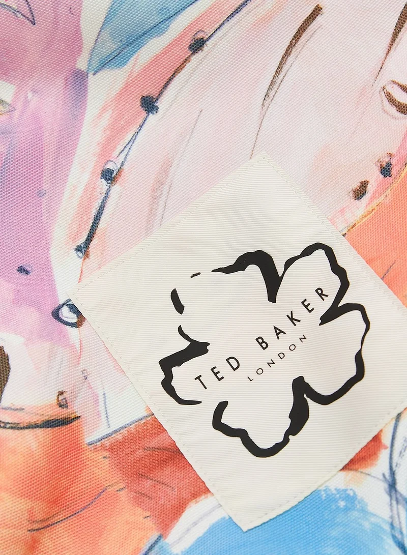 Ted Baker Trevik Bloom Canvas Tote