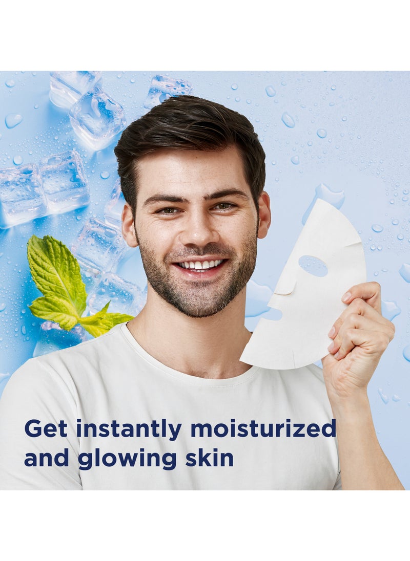 emami - Smart And Handsome Advanced Grooming Deep Moisturizing Hydrating Face Mask Sheet 2 Pcs - Image 1