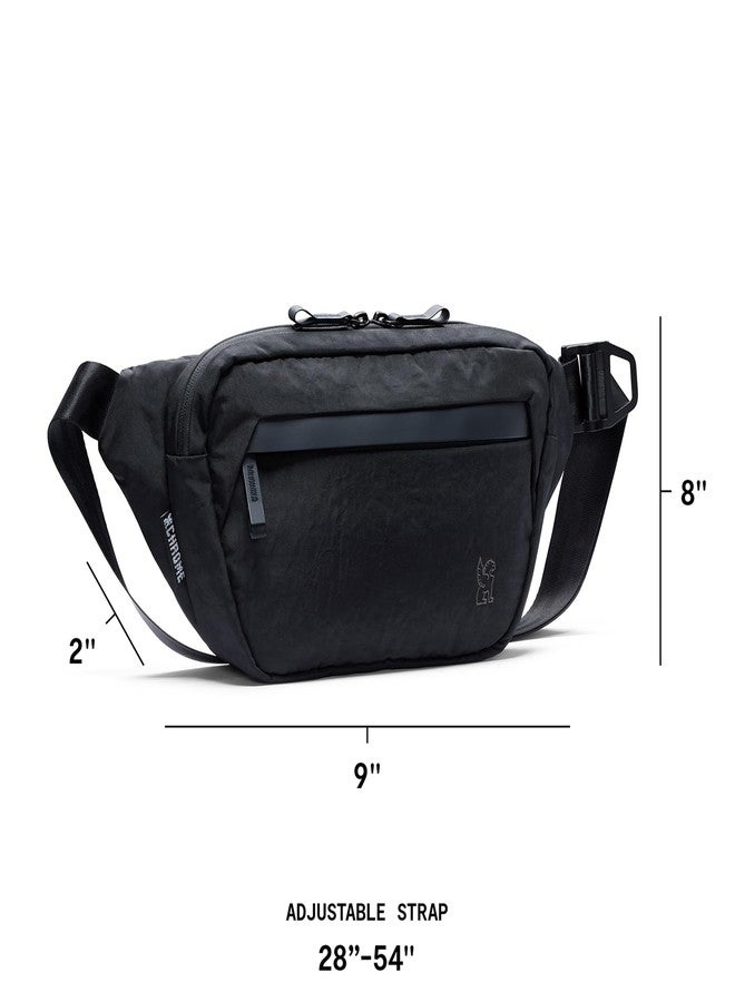 كروم حقيبة كتف سابين من كروم إندستريز للرجال والنساء - حجرة رئيسية كبيرة، مواد معاد تدويرها خفيفة الوزن، وإبزيم معدني قابل للتعديل - 6 لتر، أسود - Image 2