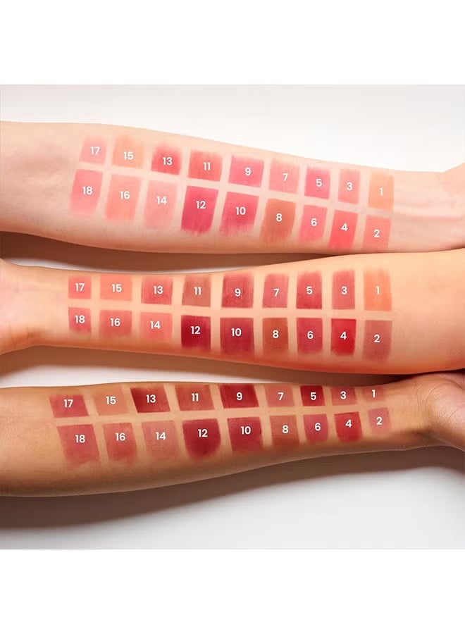 BARVENA NUDE BLUR TINT | Soft Velvet Matte Lip Stain & Cheek Tint | Lightweight Blurring Tint for a Smooth & Airbrushed Finish | 24H Long-Lasting & Non-Sticky Formula,01SALMON BEIGE - Image 4