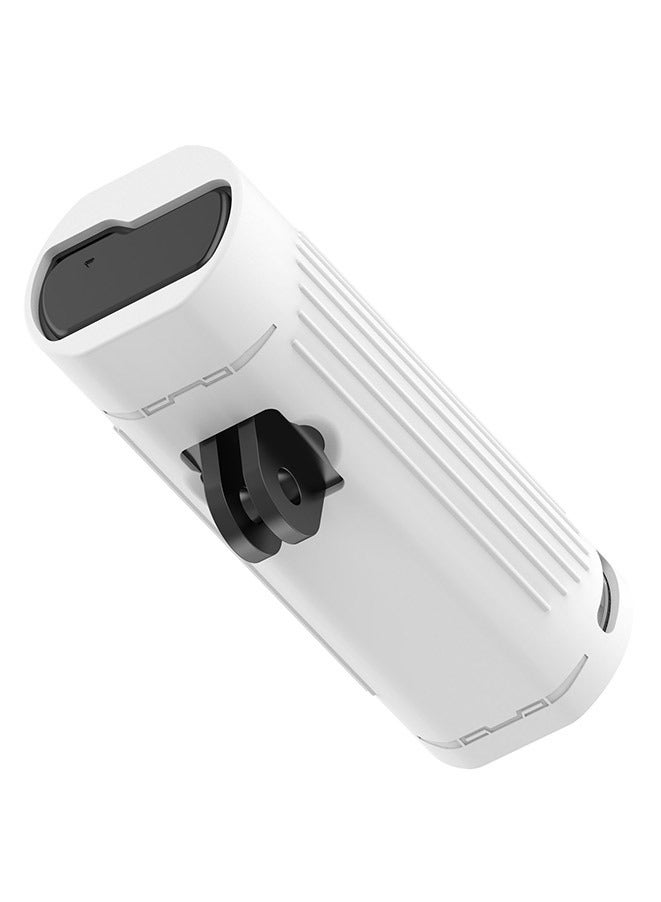 Generic Garmin Varia UT800 غطاء المصباح الأمامي للدراجة (أبيض) - Image 2