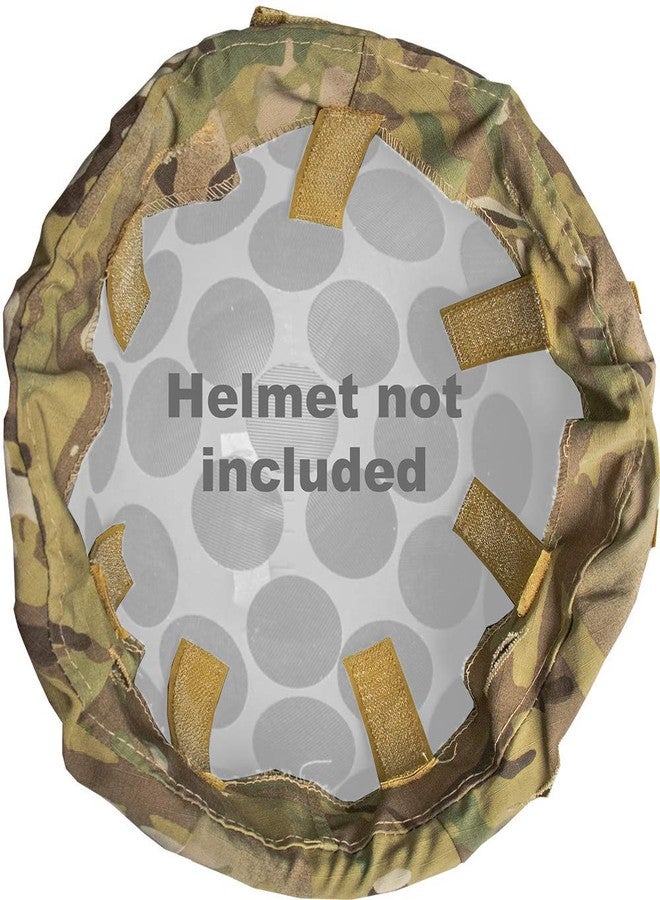 USGI Industries MICH/ACH Tactical Military Helmet Cover | Perfect for Paintball, Hunting, Shooting Gear | Multicam OCP (Small/Medium) - Image 5