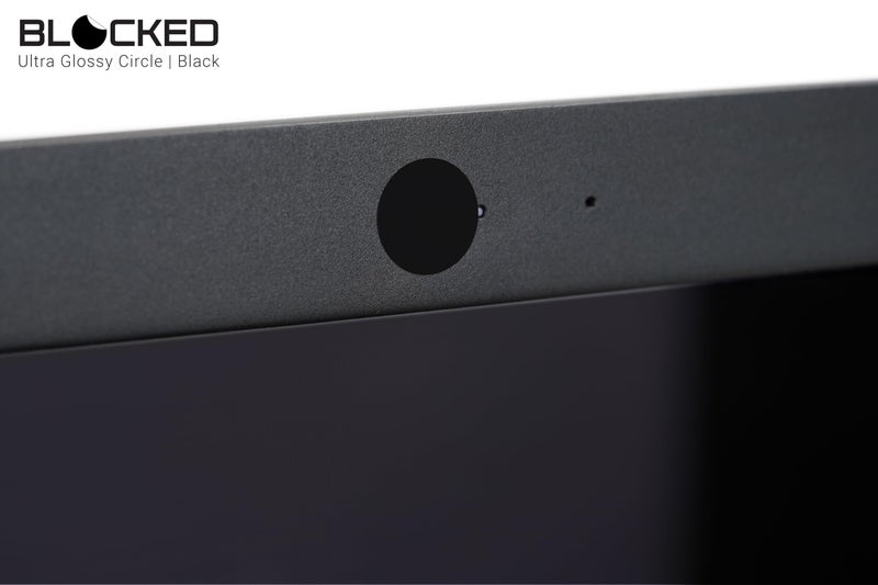 BLOCKED Stackable Webcam/Camera Vinyl Covers | 57 Low-Tack Reusable Webcam Sticker | 3-Sizes | Black 57-Pack (Ultra Glossy) - Image 4