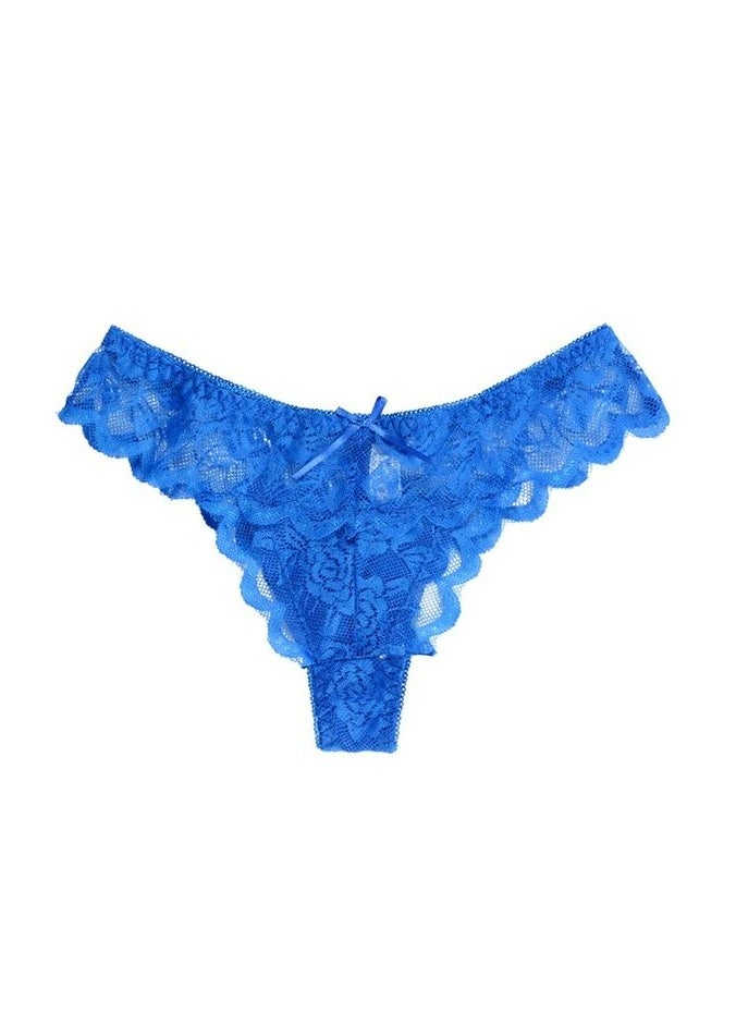 LEE - Lace Mix Materials thong Panty Set 6 Pieces - Image 1