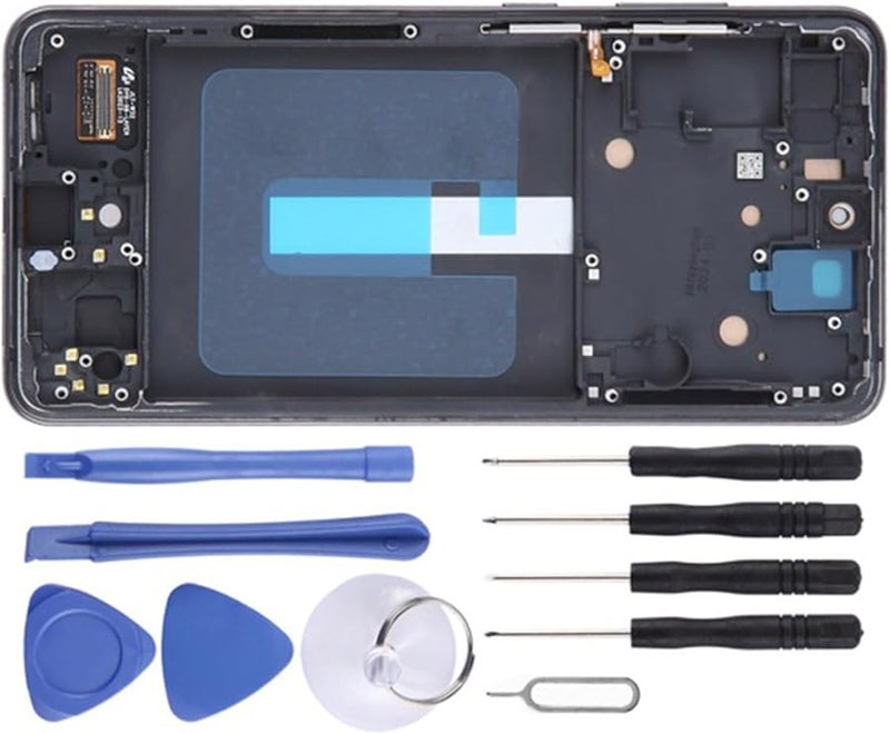 S21 FE LCD Display Touch Screen Digitizer Full Assembly with Tool - Image 5