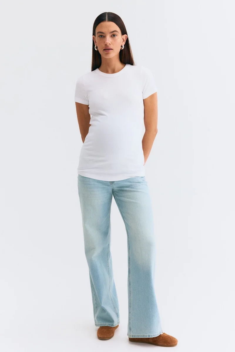 H&M MAMA Straight jeans