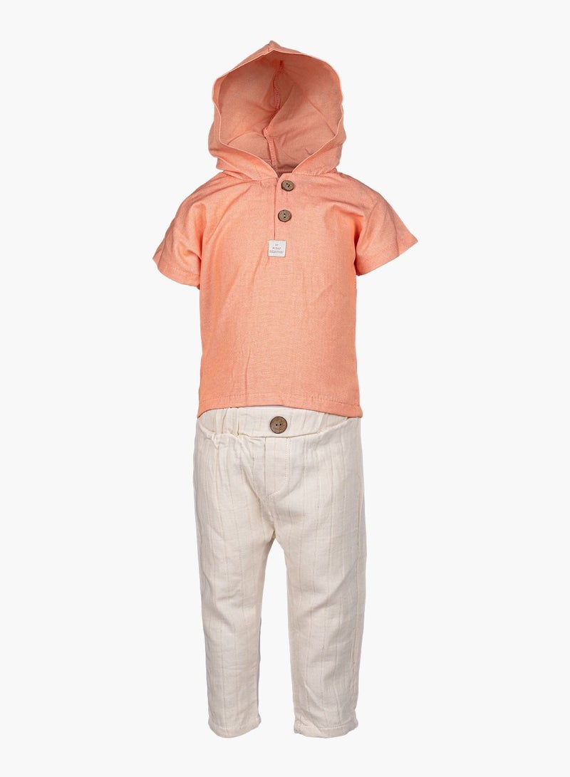 BABYCARA Comfortable Turkish Cotton Toddler Hoodie and Pant Set Ages 9M to 24M  - Image 5