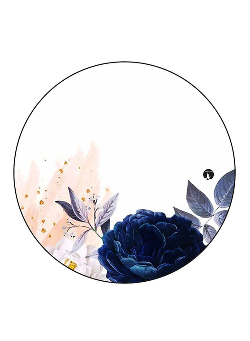 RKN Flowers Printed Mouse Pad  Multicolour