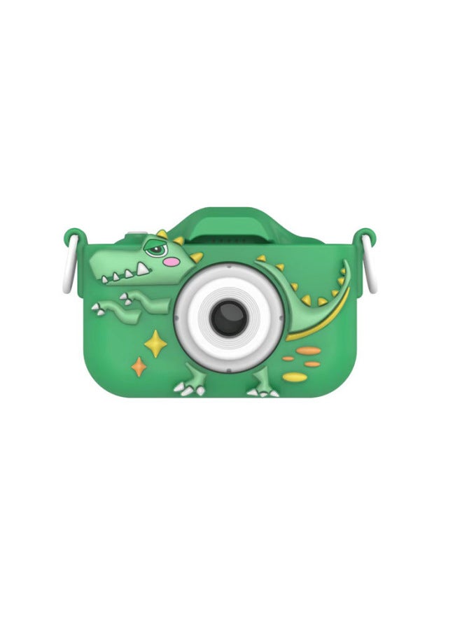 Generic X2 Children's Camera Creative Cartoon Dinosaur Digital Camera HD Dual Camera Direct Supply-Body Color:Blue  - Image 5