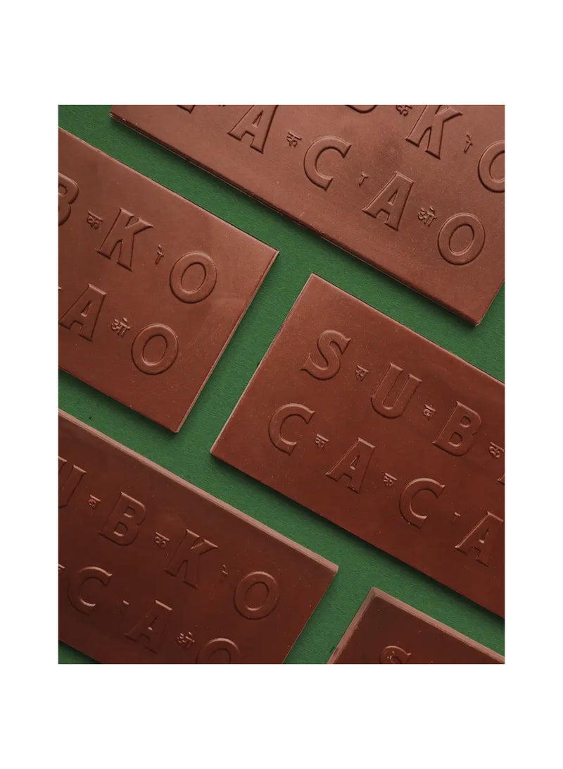 Subko Cacao The Salty One (65% Dark) Himalayan Pink Salt Dark Chocolate Bar - Image 4
