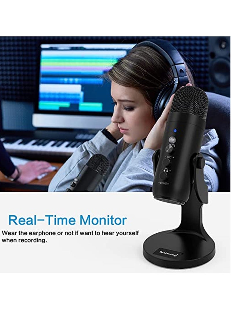 Jmary MC- PW8 Multifunctional USB Recording Microphone - Image 2