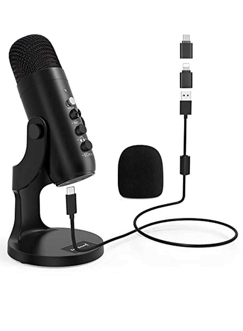 Jmary MC- PW8 Multifunctional USB Recording Microphone - Image 1