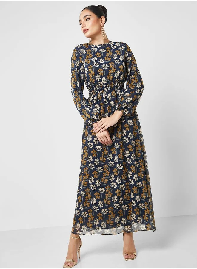 Refka by modanisa Long Sleeve Dress