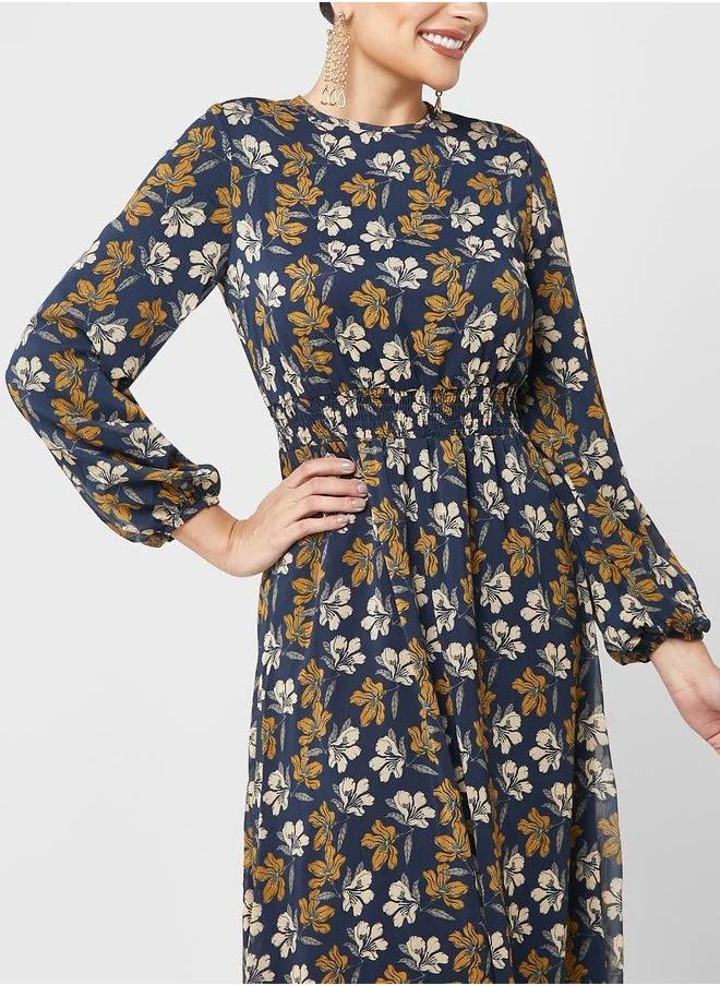 Refka by modanisa Long Sleeve Dress