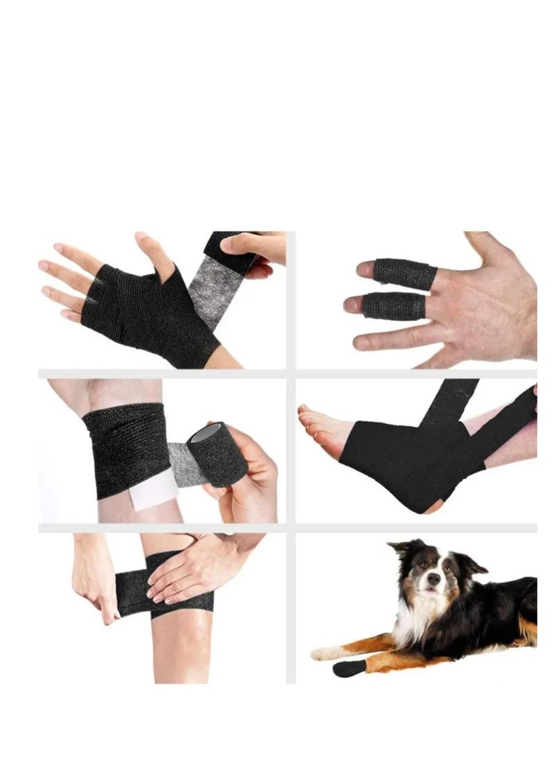 Y&D 10 Rolls Of Adhesive Bandage Self-Adhesive Non-Woven Fabric Sports - Image 3