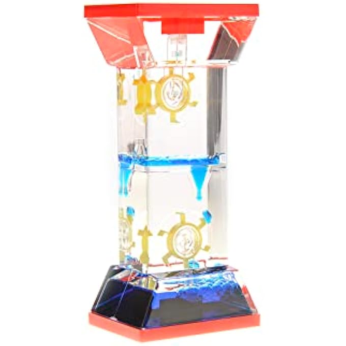 PowerTRC Liquid Motion Bubbler Sensory Fidget Toy for Desk Tops | Calming and Relaxing ADHD, Anxiety, and Autism Toy for Kids and Adults | Handheld Water Game - Image 3
