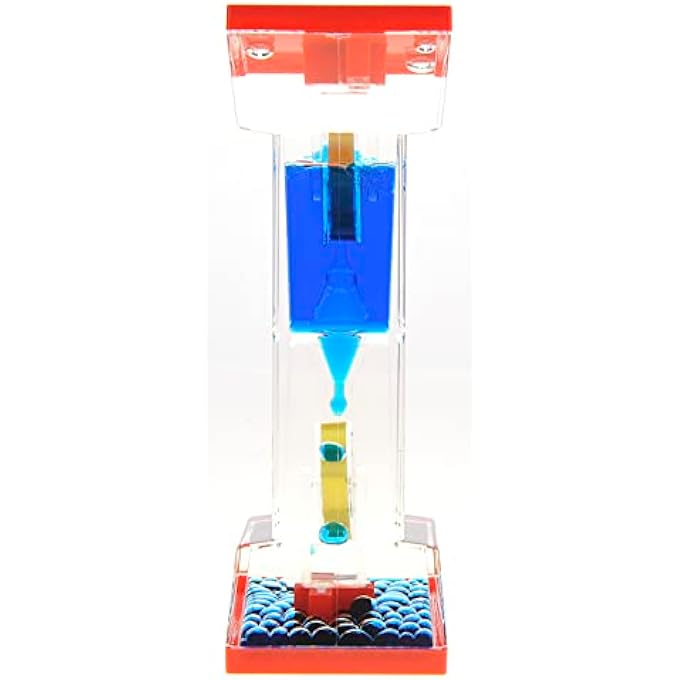 PowerTRC Liquid Motion Bubbler Sensory Fidget Toy for Desk Tops | Calming and Relaxing ADHD, Anxiety, and Autism Toy for Kids and Adults | Handheld Water Game - Image 4