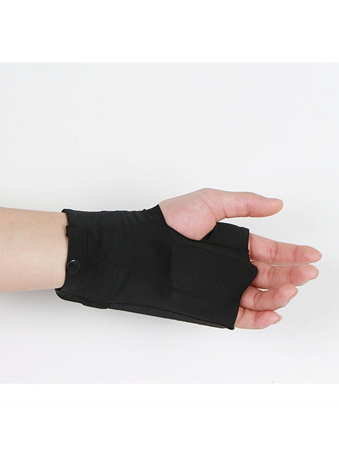 Generic Portable Wrist Bag Cell Phone Bands, Glove Bag Phone Strap for Running Walking Hiking Cycling (Black)  - Image 5