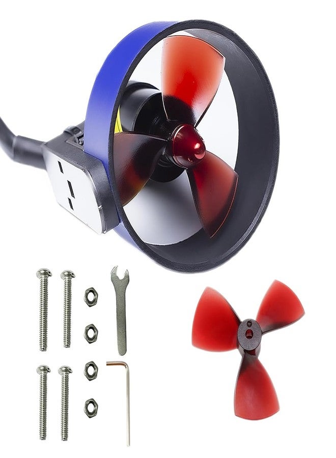 ApisQueen 12-24V 800W U5 Underwater Thruster, 15.4Lbs Thrust Brushless Motor, Fresh Water Use, for Inflatable Boats,Kayaks (CCW) - Image 1