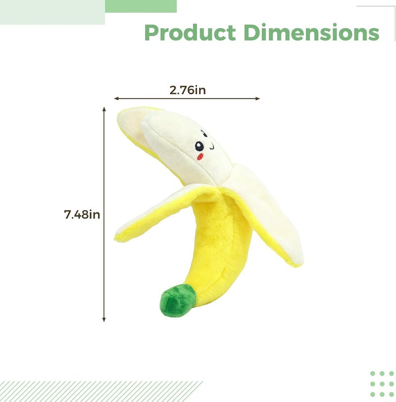 Interactive Puppy Toy with Squeaker, Cartoon Dog Teething Plush Toy for Pets - Image 5