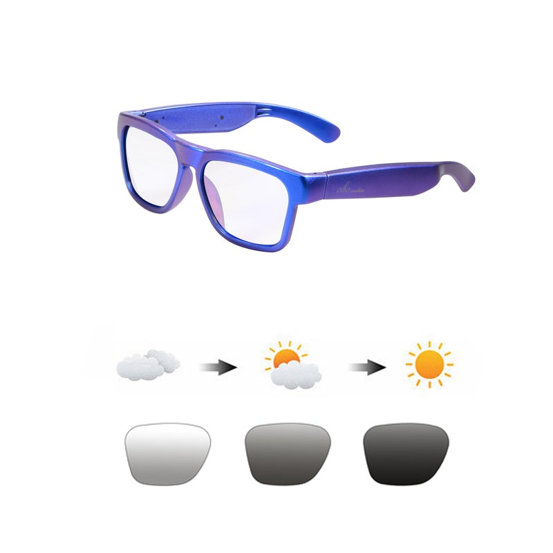 OhO sunshine OhO Smart Glasses,Polarized Sunglasses with Bluetooth Speaker,Athletic/Outdoor UV Protection and Voice Control,Unisex - Image 3
