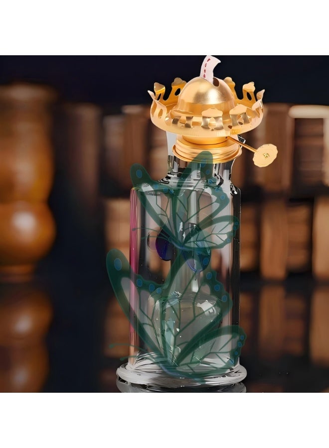 Premium Heat Resistant Glass Oil Lamp， Medical Grade High Borosilicate Material for Long lasting Use