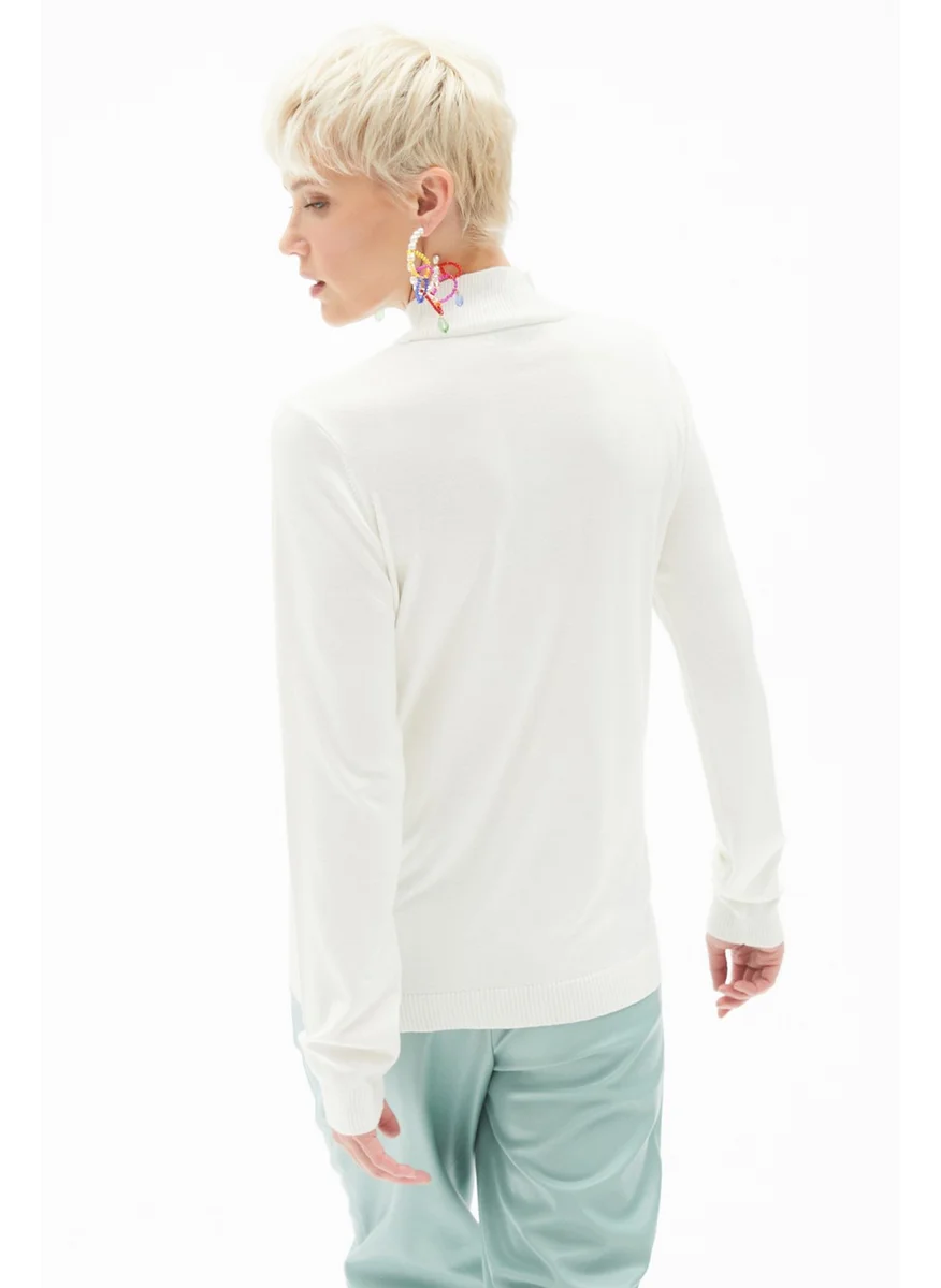 JUNE Half Turtleneck Women's Knitwear Sweater