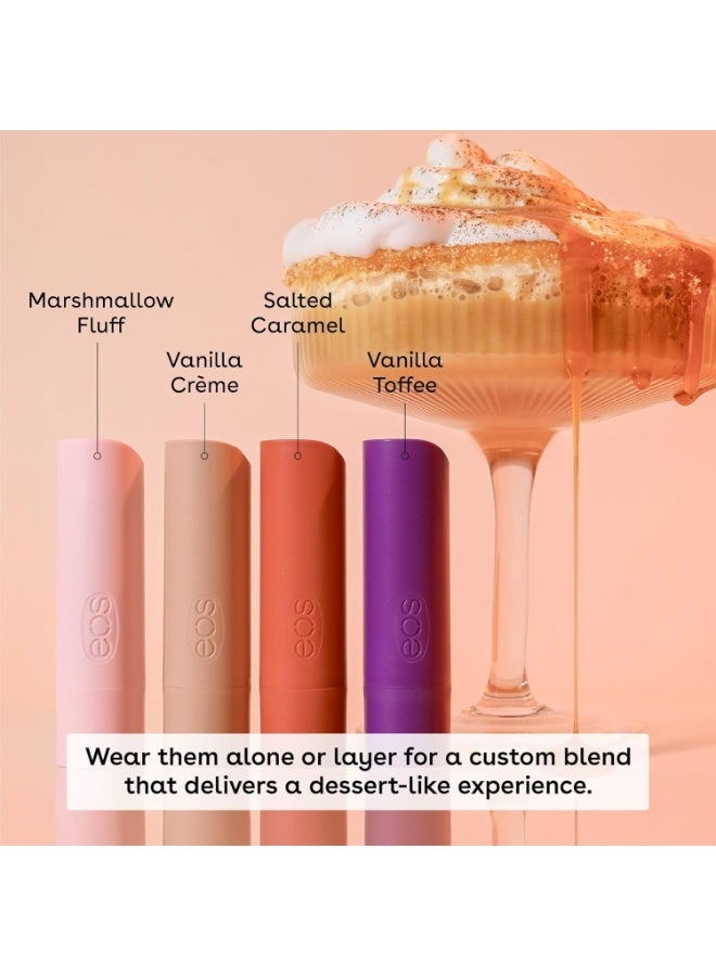 eos Flavor Lab Secret Menu Lip Balm Gift Set - 'Nilla Milkshake, Limited-Edition, Moisturizing, Hydrating, Dry Lips, Variety Pack, 0.14 oz, 4-Pack - Image 2