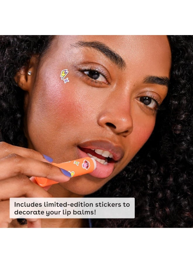 eos Flavor Lab Secret Menu Lip Balm Gift Set - 'Nilla Milkshake, Limited-Edition, Moisturizing, Hydrating, Dry Lips, Variety Pack, 0.14 oz, 4-Pack - Image 3